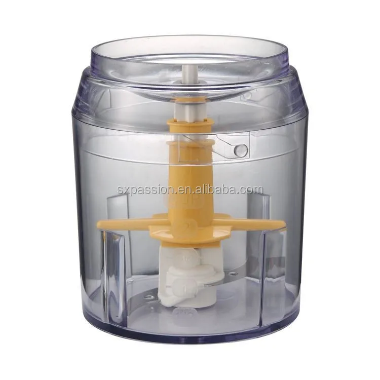 500ML Electric Food Processor Mini Portable Mixer Meat  Vegetable Chopper 304 Stainless Steel Single Blade