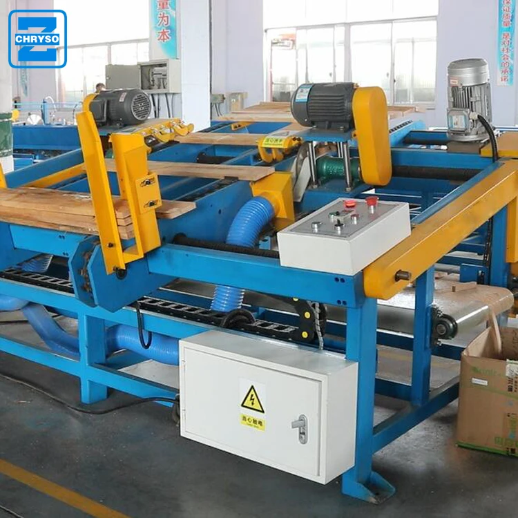 High Precision Double End Trim Saw Wood Timber Cut off Saw Machine