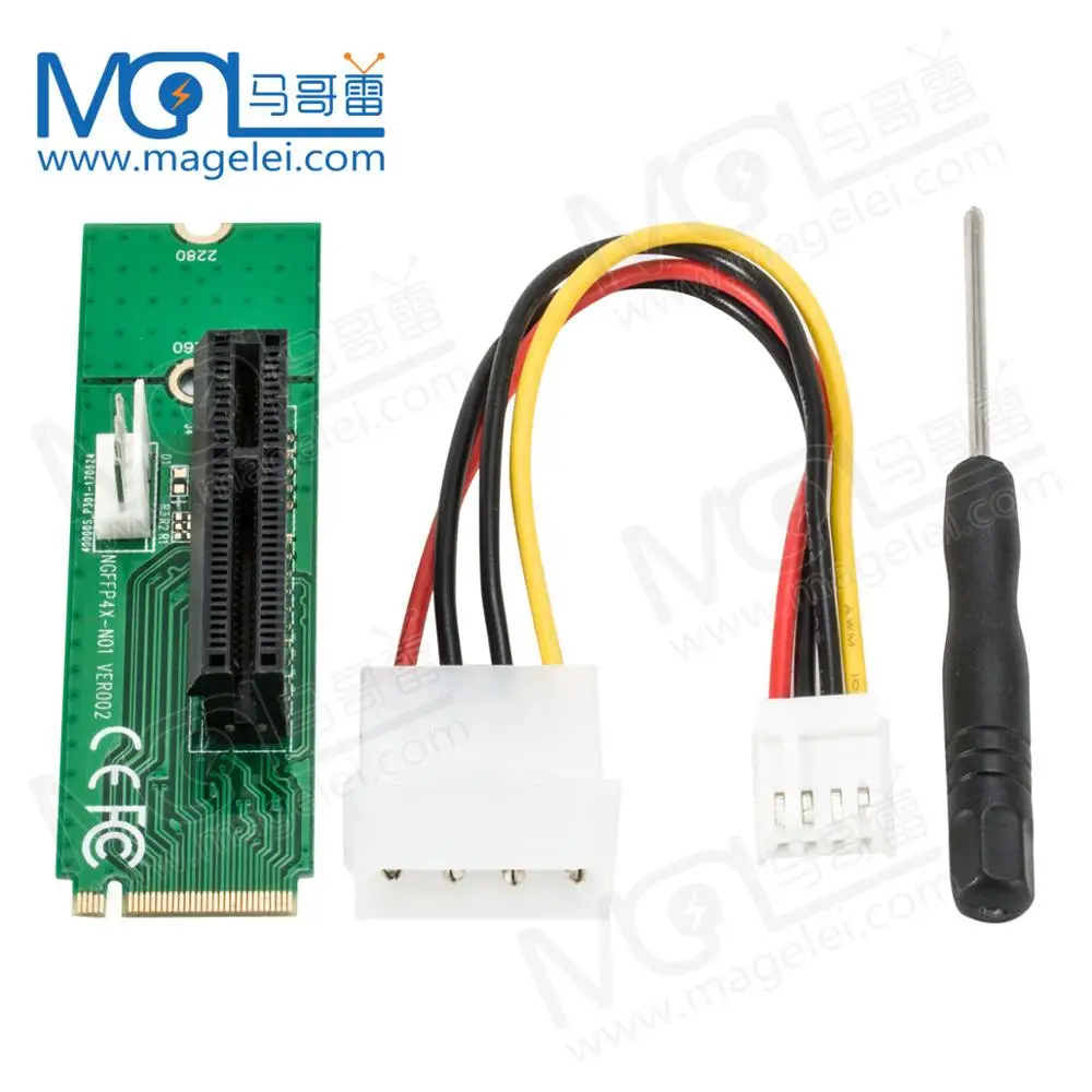 
 Адаптер NGFF M2 SSD папа-PCI-e Express 4X мама  