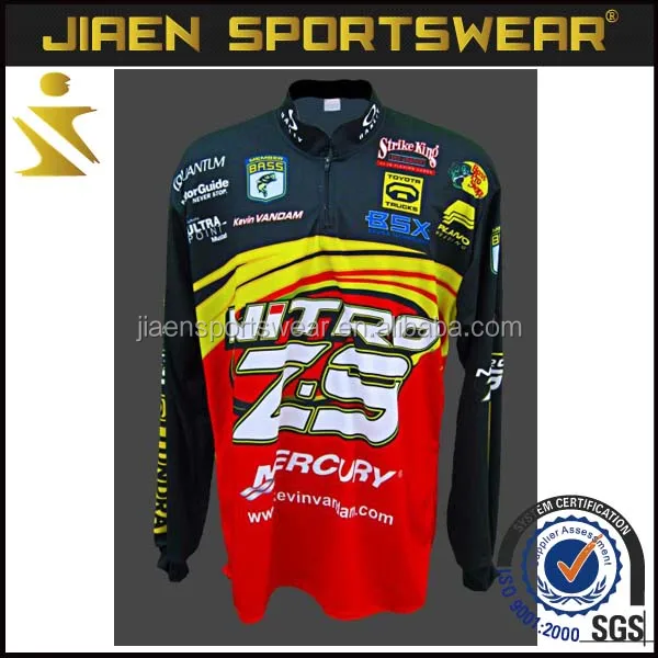 sublimated fishing jerseys