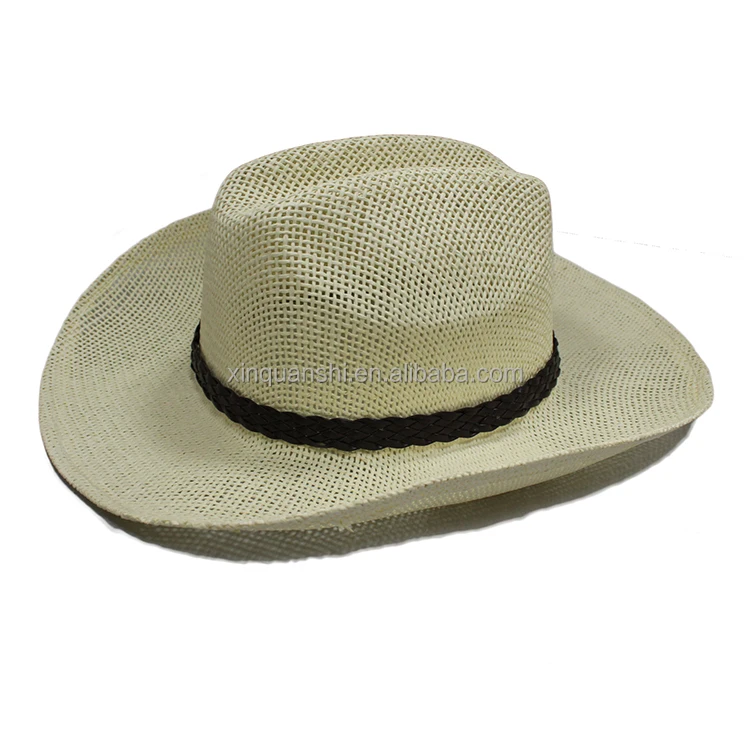 cheap straw cowboy hats bulk