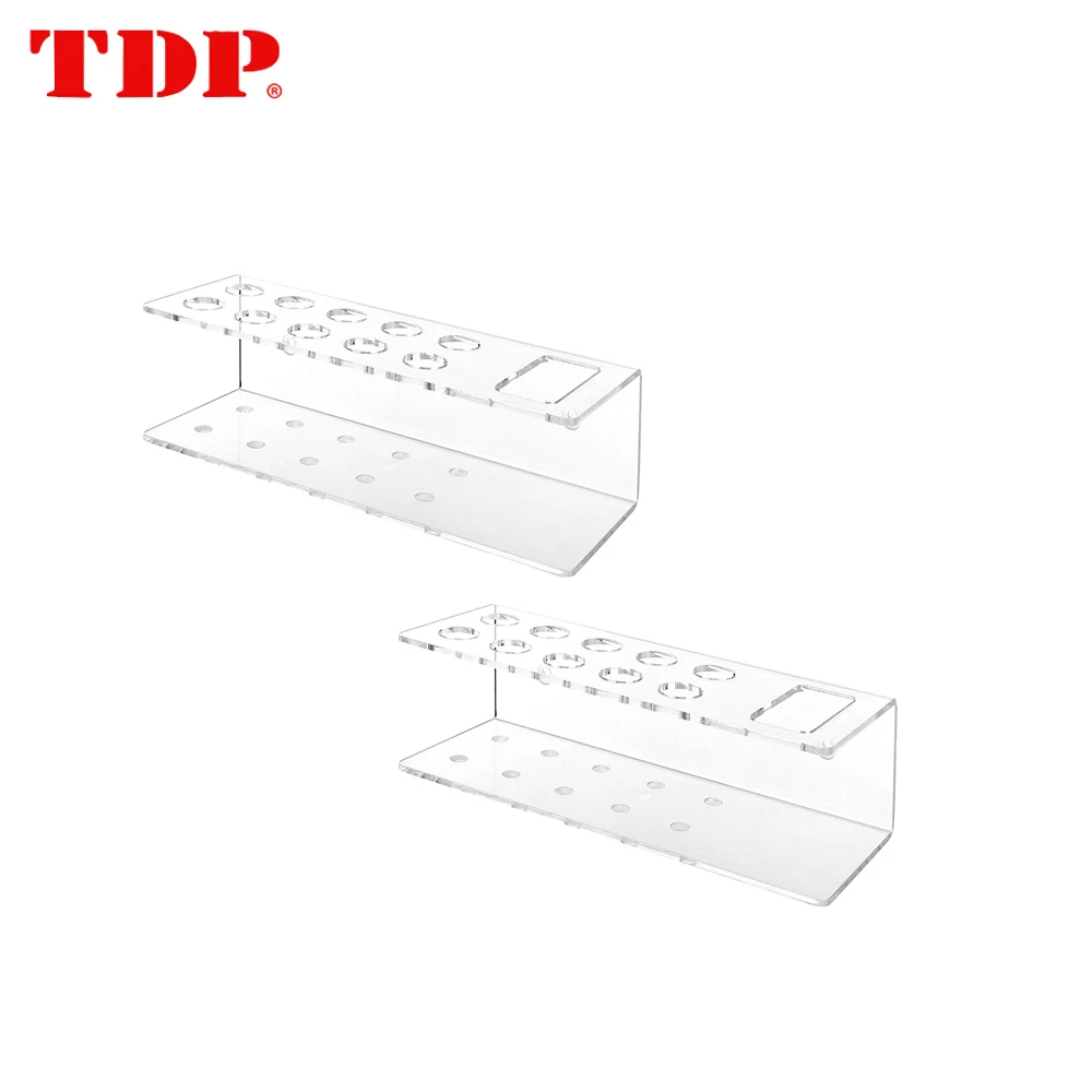 Настенная прозрачная акриловая для зубной пасты для зубной щетки 10-слот Dry-стирание маркер и ластик, держатели, набор из 2 предметов