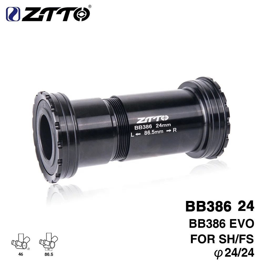 ZTTO BB386 EVO 24 Adapter - Bicycle Press Fit Bottom Brackets Axle
