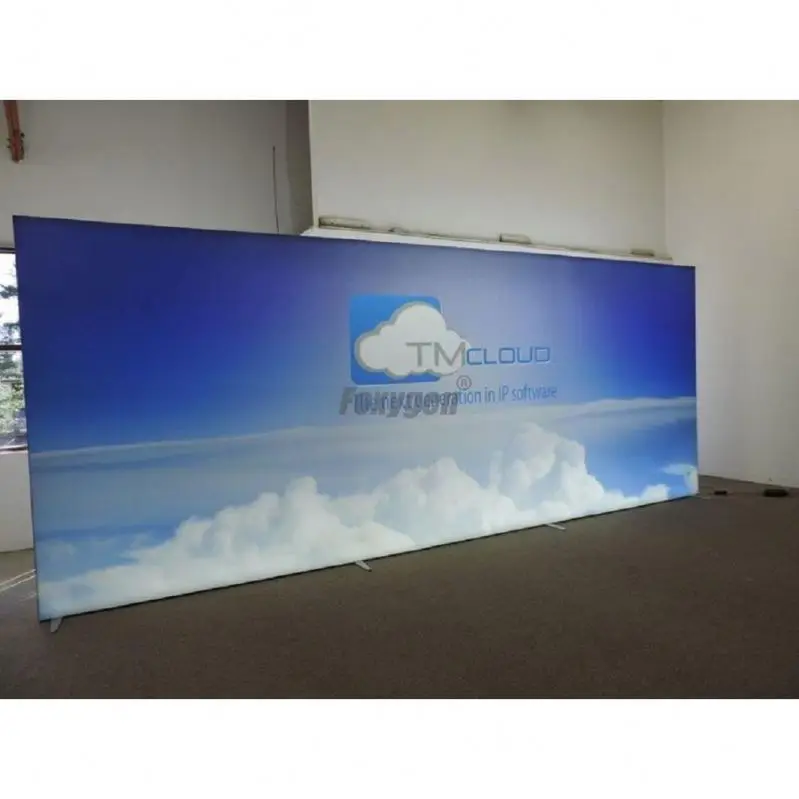 Двухсторонний алюминиевый профильный каркас 2835 подсветка светодиодный тканевый Лайтбокс для выставочной