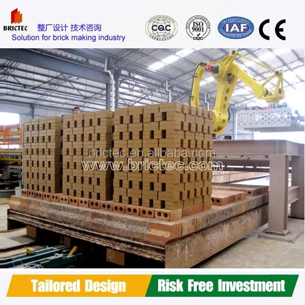 Automatic Brick Loading and Unloading Machine with Other Brick Making Machine