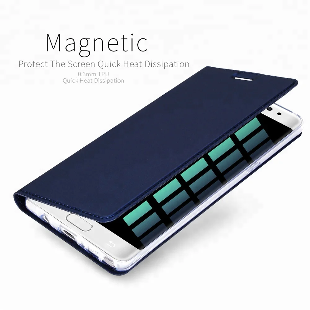 Leather Flip Case Back Cover for Samsung Galaxy C5 C7 C9 Pro J2 J3 J5 J7 A3 A5 A7 S7 S8 Plus A8 2018 S9 Plus