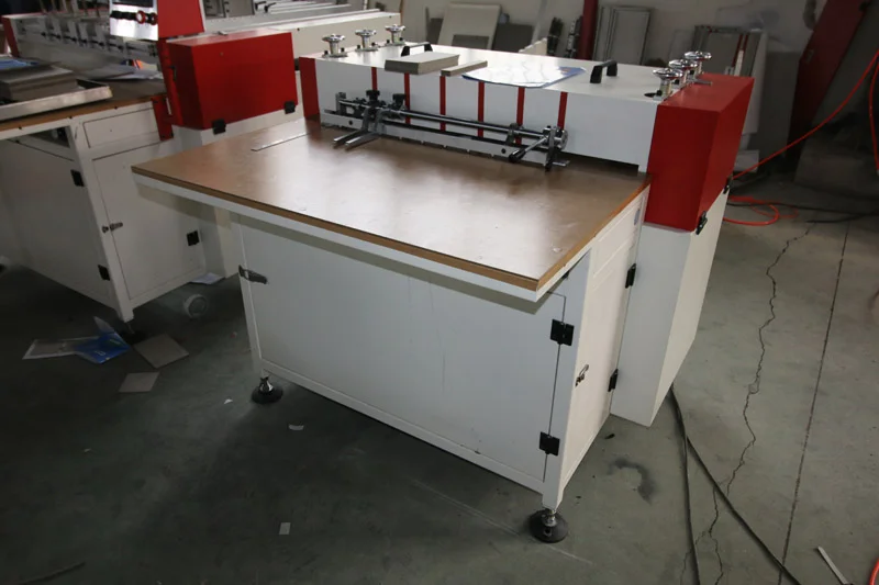 Manual Hardcover Book Case Making Machine