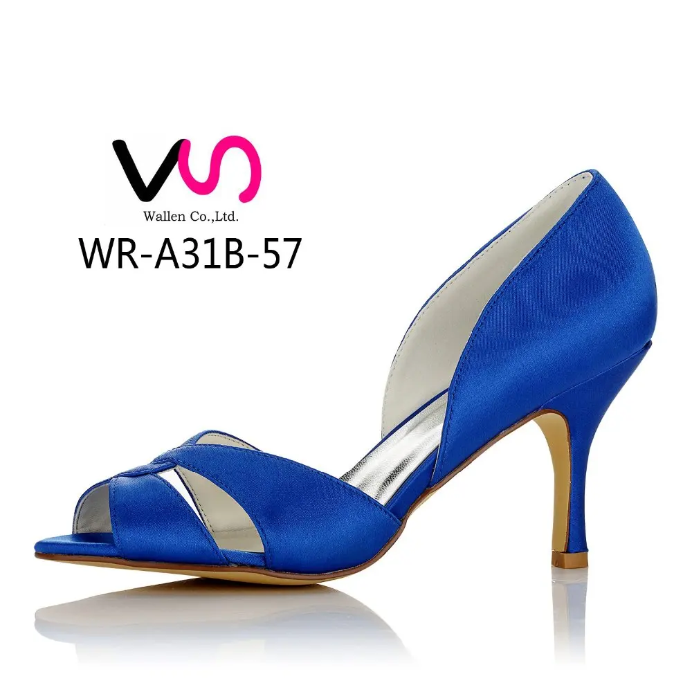 royal blue dress shoes women's