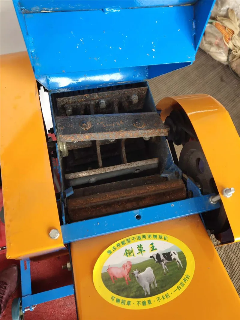 High Quality Corn Silage Cutter Machine Chaff Cutter in Sri Lanka Mini Chaff Cutter Feed Making Machine Animal Feed Machine
