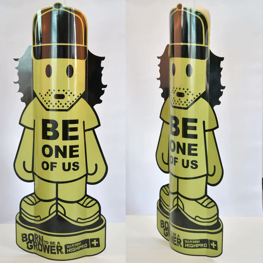Pop up Cardboard Table Totem Display Foldable Advertising Banner Standee