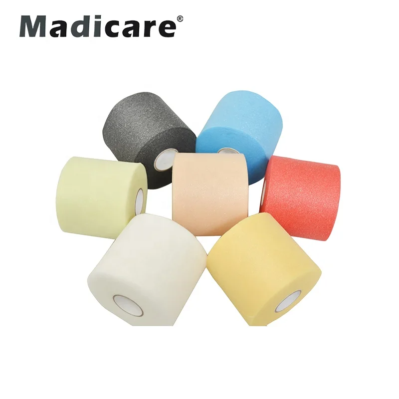 Details about   Bandage Protecting Joints Pratical Comfortable Self Adhesive Bandage Sponge Soft 