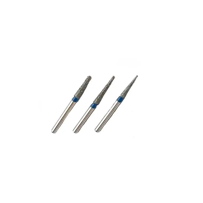 Lot De 100 Fraises Diamant Pour Pièce à Main Dentaire Haute Vitesse - Diamètre 1.6mm, Conforme FDA