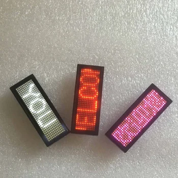Factory price led tags flashing text board programmable mini led display