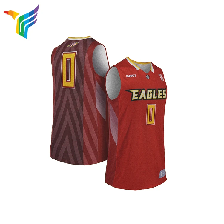 Eagles Custom Dye Sublimated Basketball Jersey