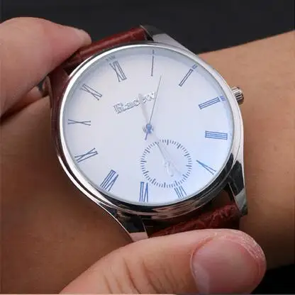 2017 Classic Leather Sublimation Blank Watch Best Brand Watches Men QW01