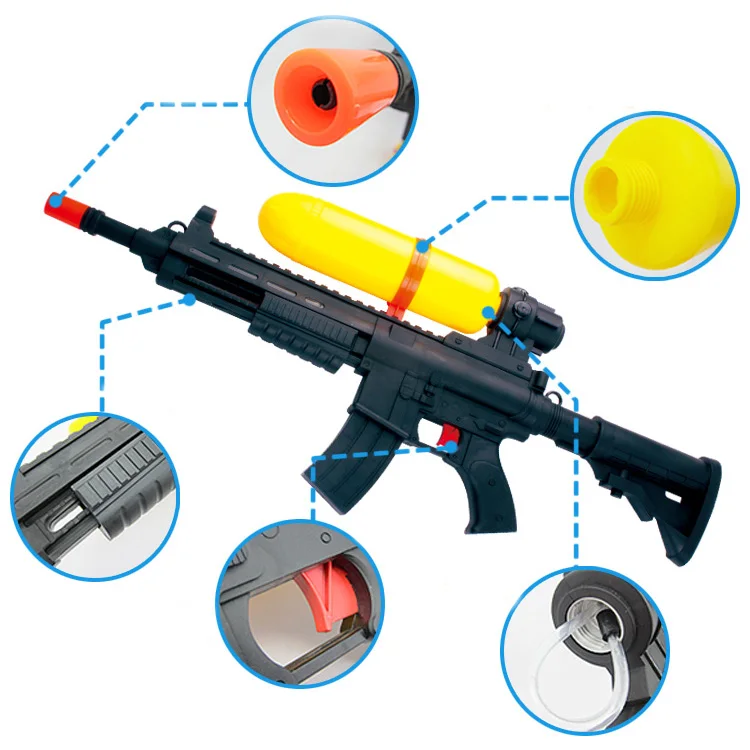 
Самая популярная игрушка-брызгалка, реалистичный водяной пистолет 