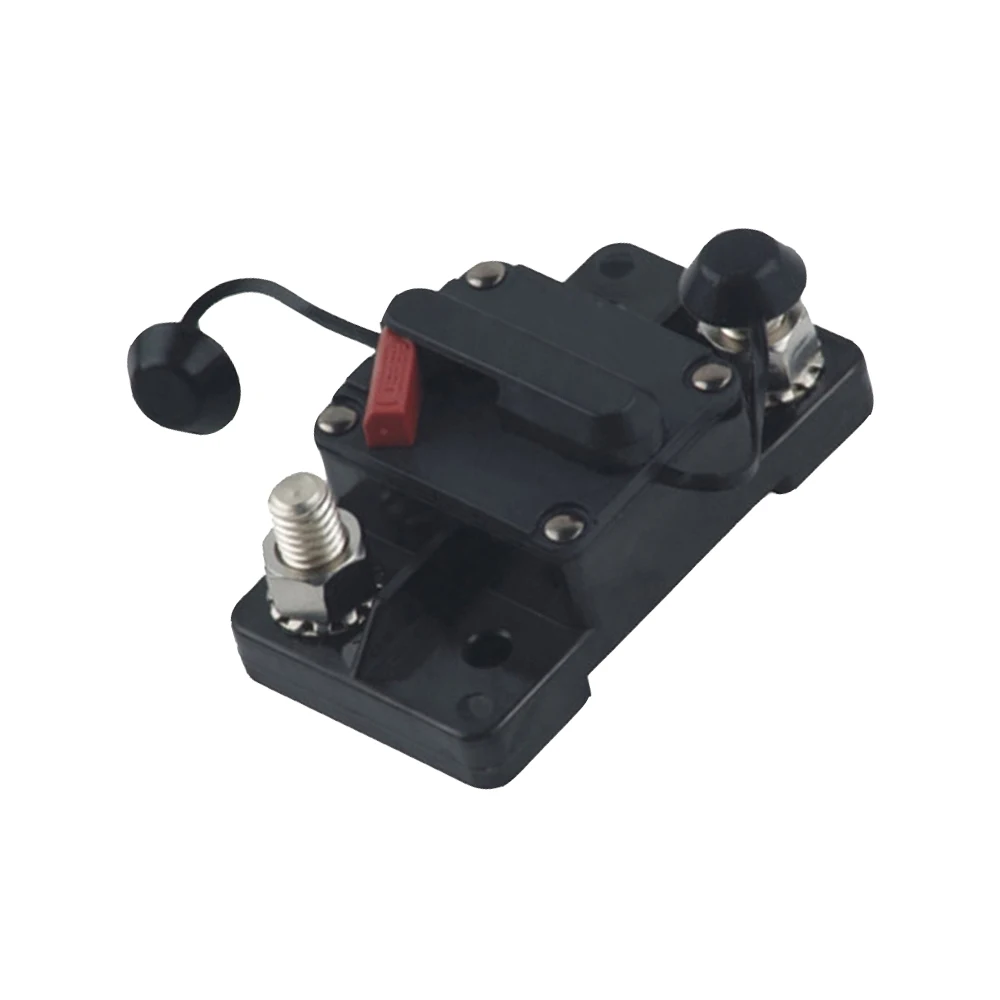 Disjoncteur En Ligne Réinitialisable Audio Stéréo De Voiture 30 A, 40 A, 60 A, Fusible à Récupération Automatique, 12 V, Réinitialisation Manuelle