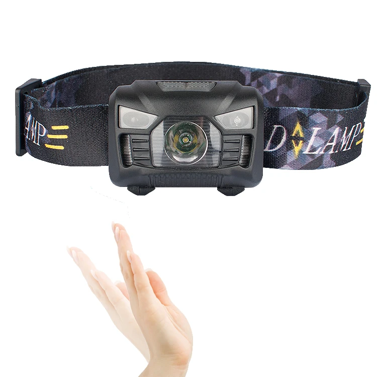 Регулируемый светодиодный налобный фонарь 100 люмен с Usb-зарядкой для