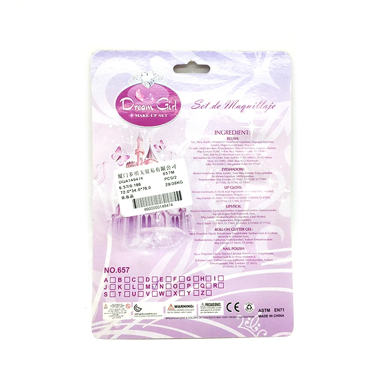 Модные домашние детские ролевые игры принцесса макияж набор бытовой макияж пластиковая косметическая игрушка для детей