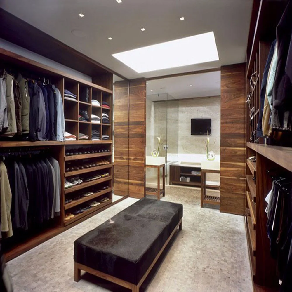 High Quality Elegant Modern Design Walk in Wardrobe From China for Lady Bedroom