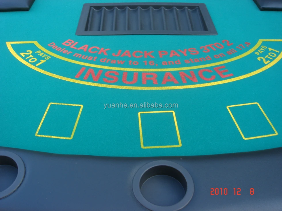 72*36 дюймов покерный стол для казино Blackjack со складными ножками