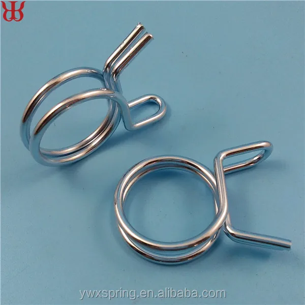 10Pcs Fittings Fastener Pipe Clamps Spring Clip Tube Band Hose Clamps Reusable 9mmAs The Picture 