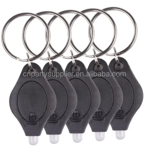 22000mcd Portable Mini LED Flashlight Light Lamp Key Chain Ring Keychain Lamp Torch Key Ring Key Finder Find Lost Keyrings