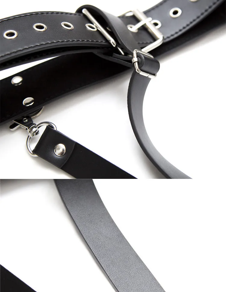 pu 皮革约束自我束缚装置束缚束缚 bdsm 贞操带女孩成人性玩具贞操带