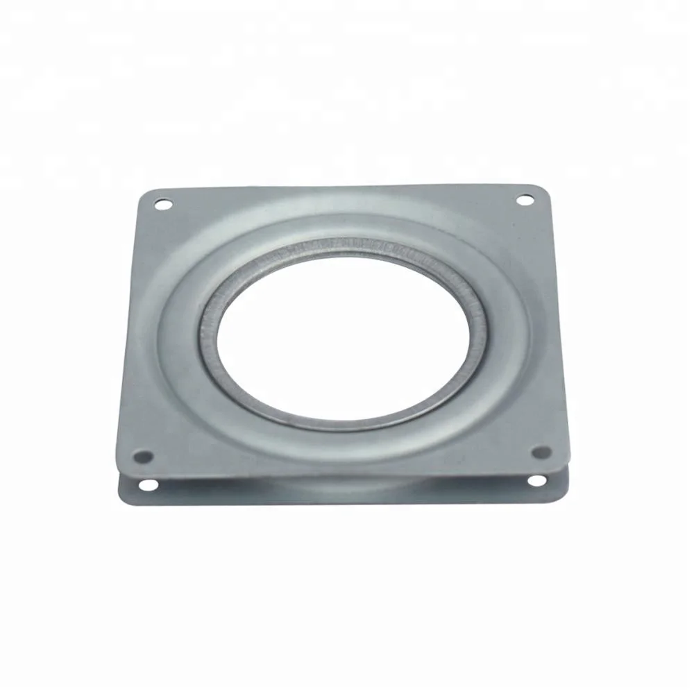 Вращающаяся поворотная пластина с квадратным подшипником 4 дюйма 360 градусов