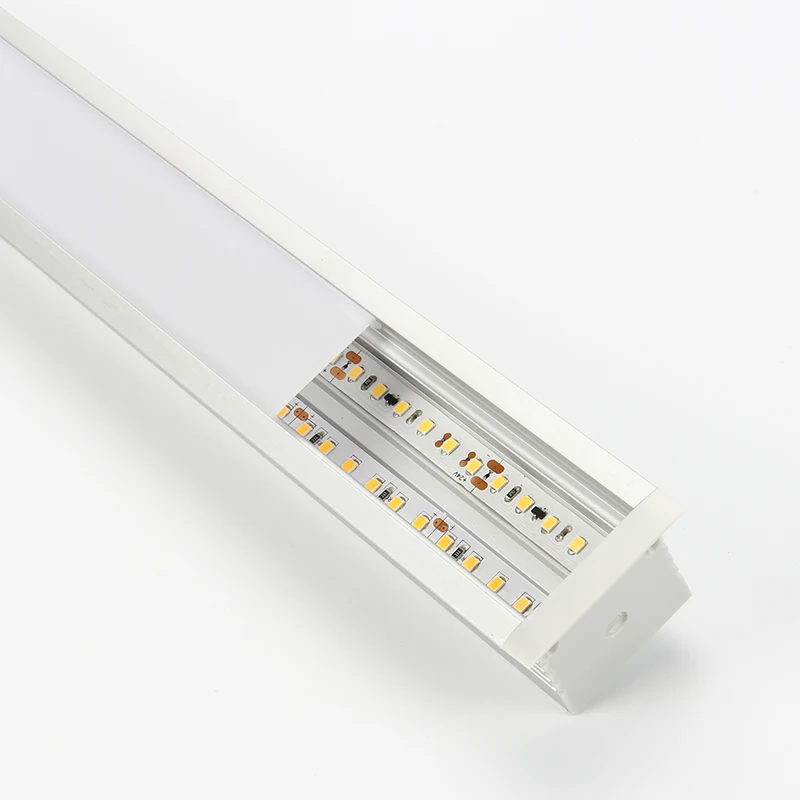 Recessed LED Aluminium Profile for Led Strips Lighting with Spring Clip