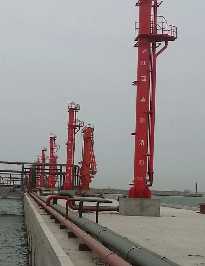 Fire Monitor Tower for Offshore Platform Firefighting