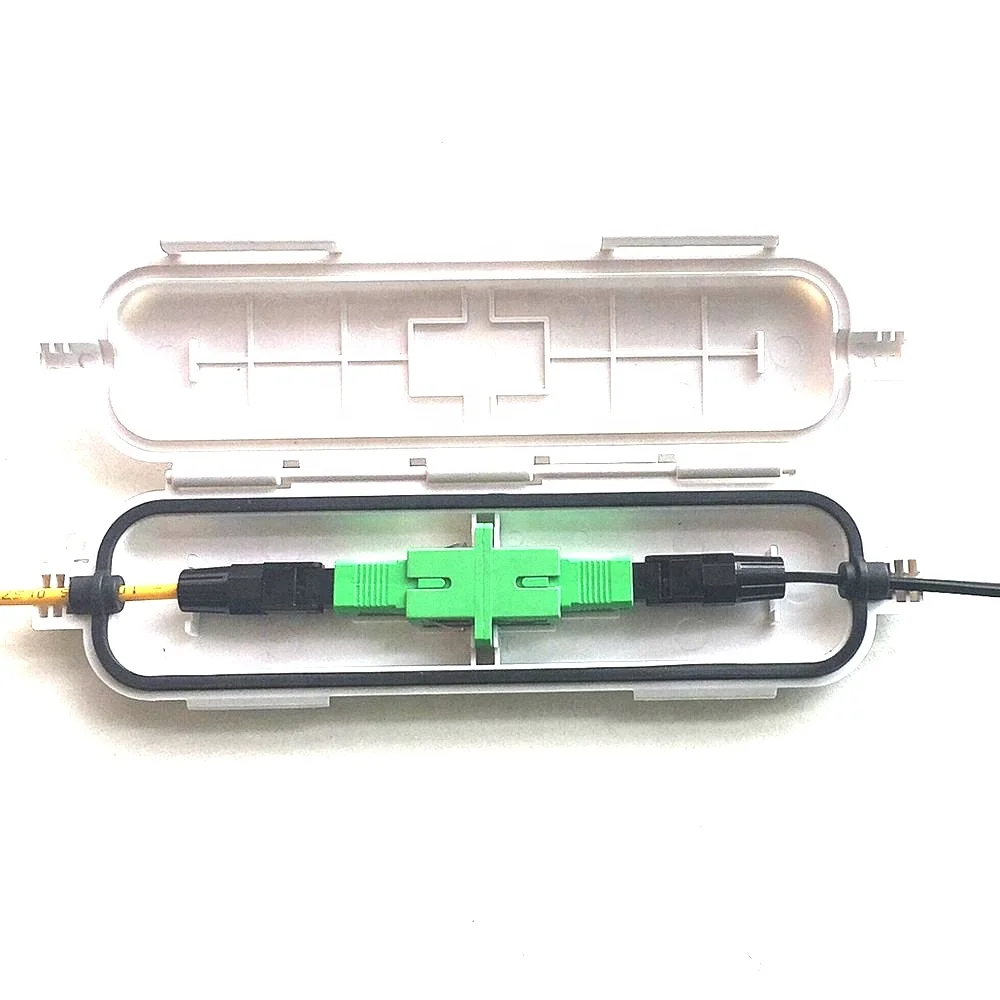 Factory Price Optical Fiber Splice Protective Protection Junction Box For Outdoor FTTH Drop Cable