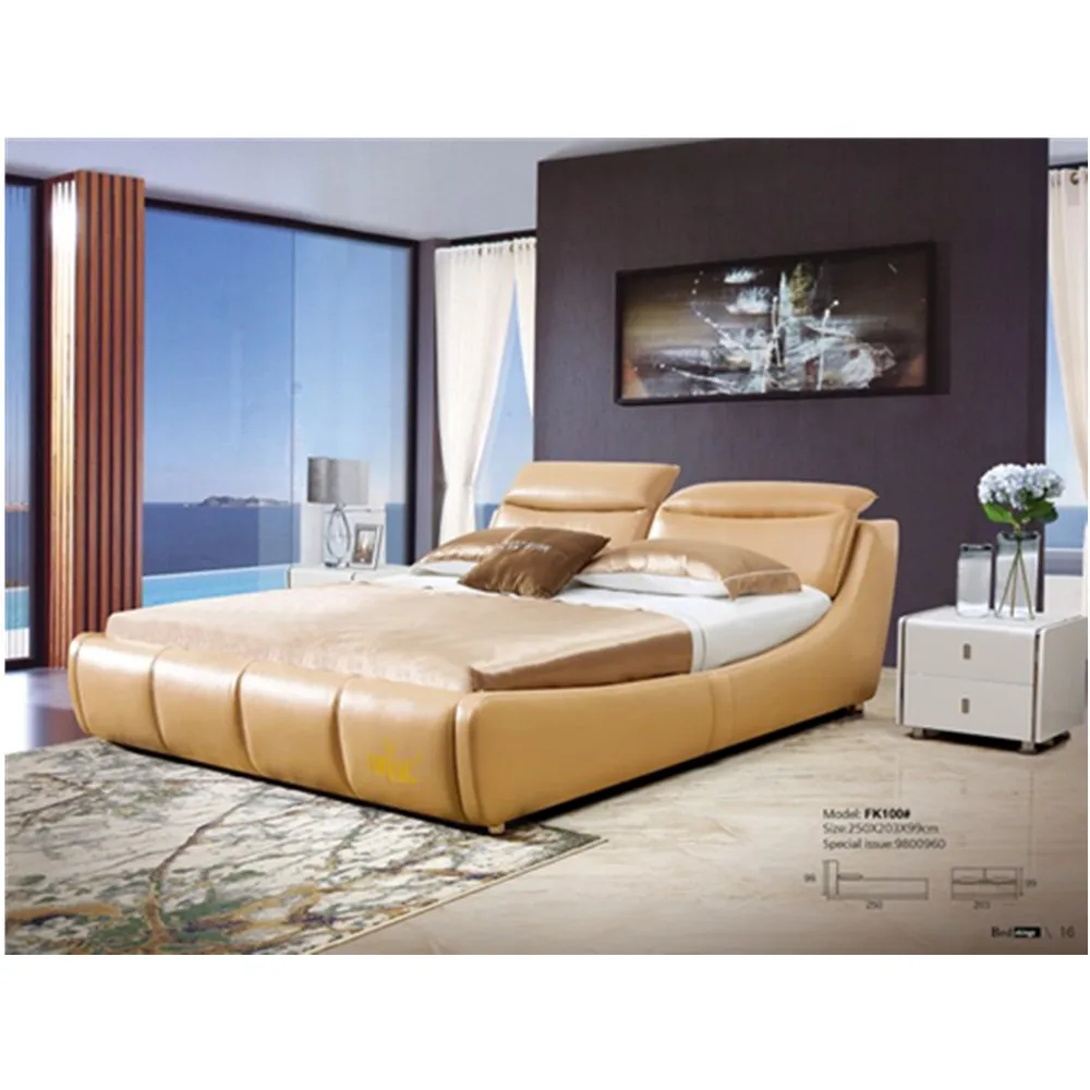 Modern Design Soft Leather Bed From Cbmmart Buy Modern Leather Bed Designs