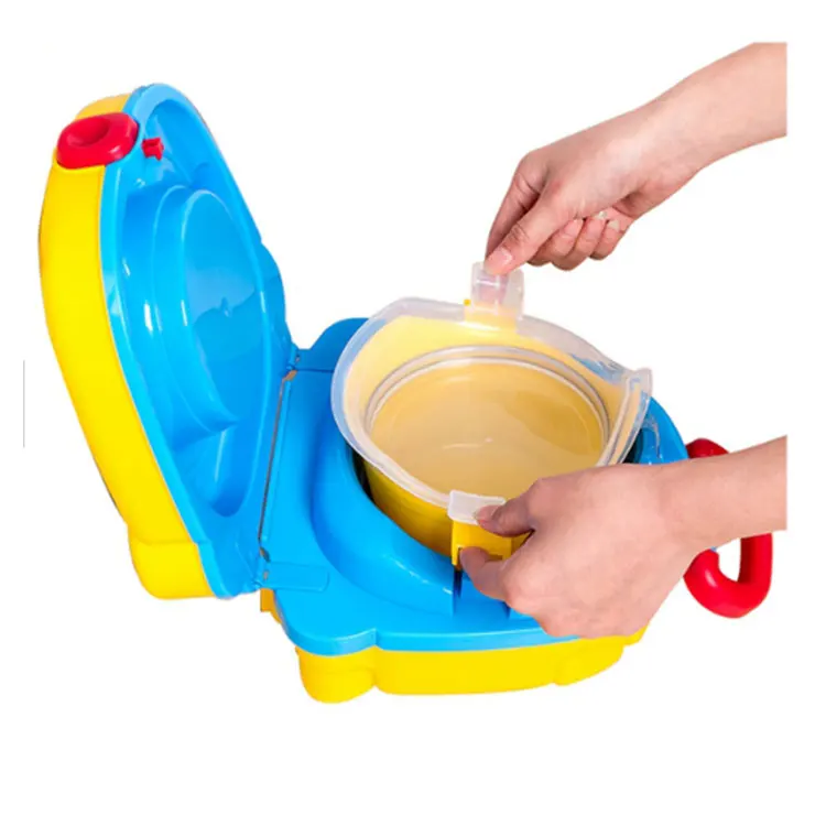 
Мягкое сиденье Пластиковый писсуар малыша переносное детское кресло для путешествия squatty горшок для приучения к горшку 