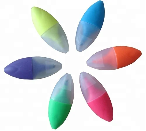 Oval Shape Mini Highlighter Marker for Students