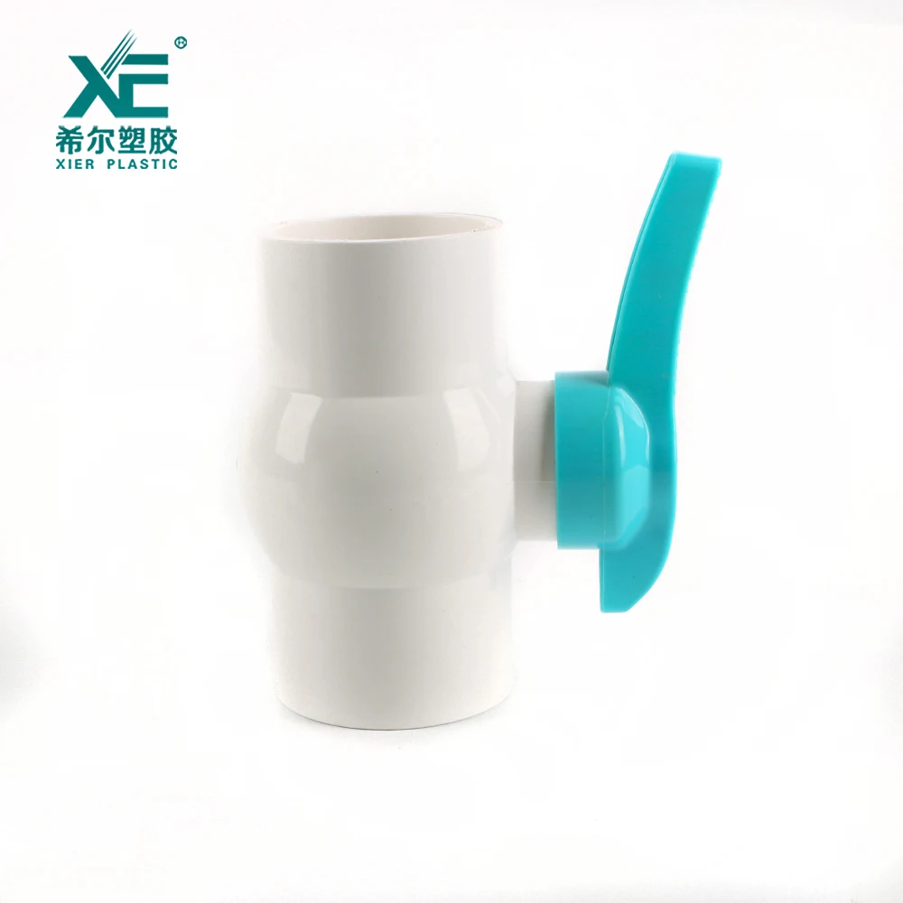 Различные типы компактных шаровых кранов ПВХ 1/2 2