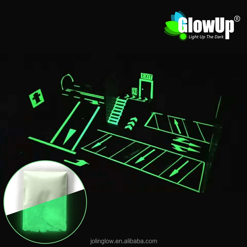Светящийся в темноте Пигмент/Фотолюминесцентные пигменты для дорожной маркировки красок
