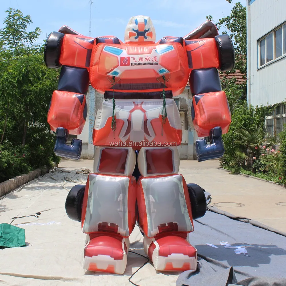 Customized Event Fancy Inflatable Robot Costume for Sale Advertising Amusement Parade Performance