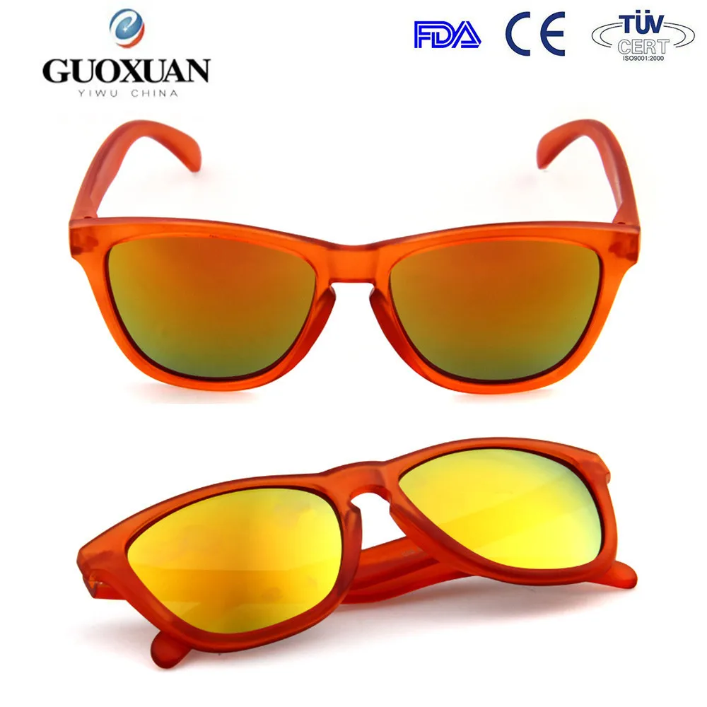 Predecesor Furioso Confesión Cristal Naranja Transparente Wayfarer Logotipo Personalizado Espejo Lente  Frogskin Gafas De Sol - Buy Gafas De Sol Product on Alibaba.com
