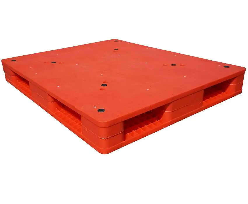 Heavy Duty Double-Faced Plastic Pallet Economical Cargo & Storage Equipment