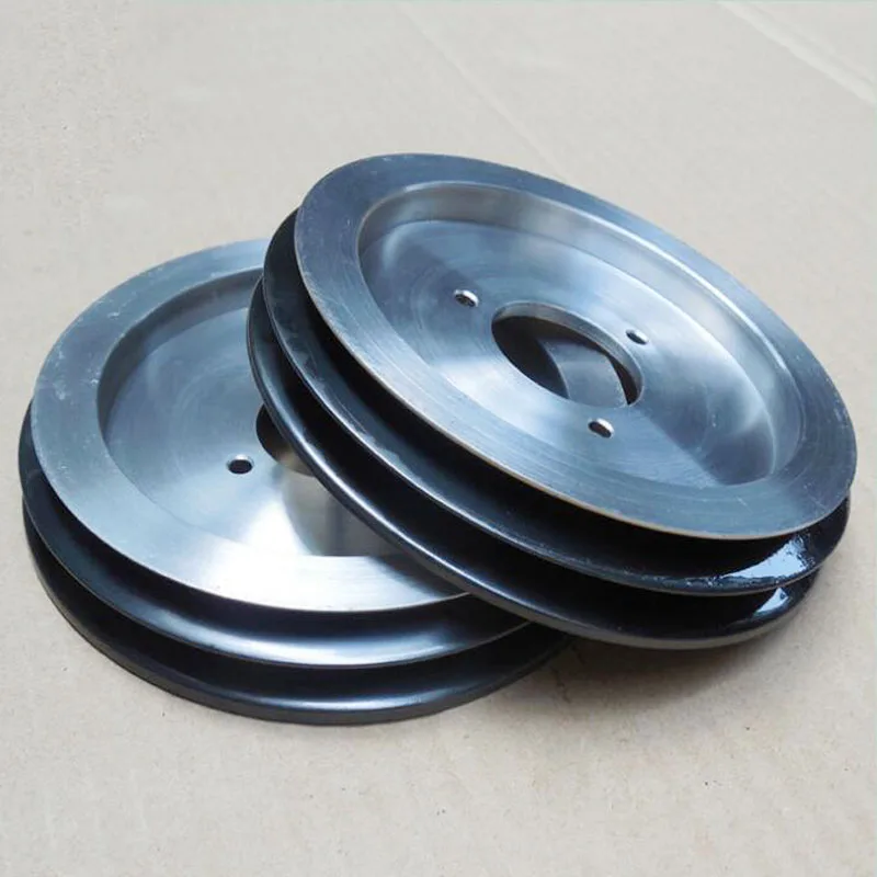 Ceramic Coating Aluminium Body Belt Pulley Flat Belt Pulley Buy