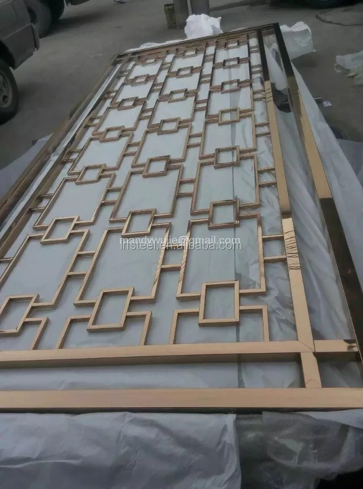 Современный дизайн, индивидуальная алюминиевая лазерная резка, декоративное разделение комнаты