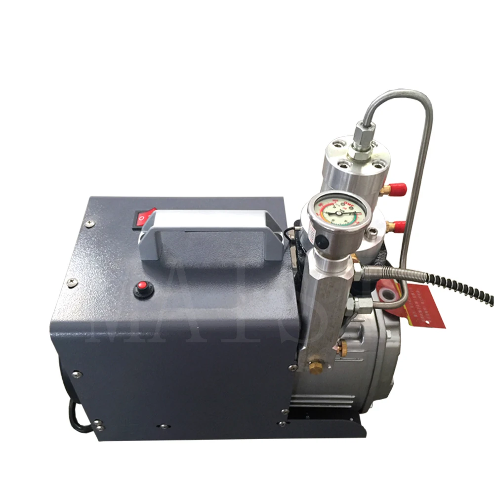 Customizable Mini Electric 300bar High-Pressure PCP Inflator Compressor Pump Water Cooling Multistage Structure for Gardening