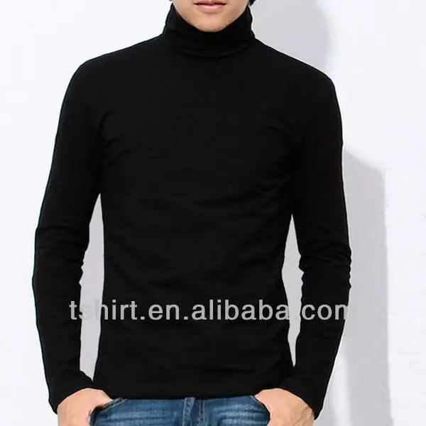 Blank Long Sleeve Mens Cotton 