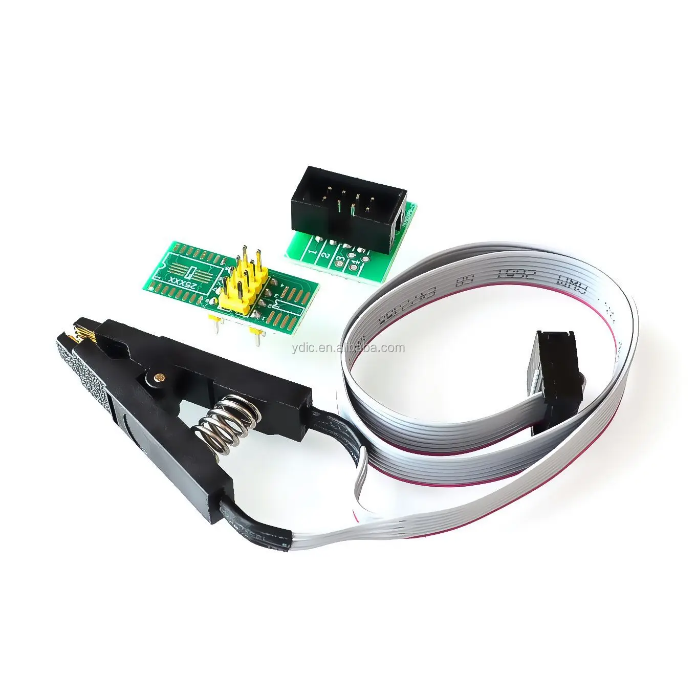 Programmateur BIOS CH341A Avec Clip SOIC8 – Pour EEPROM 24/25/93 Séries, Compatible La Plupart Des Puces - 8