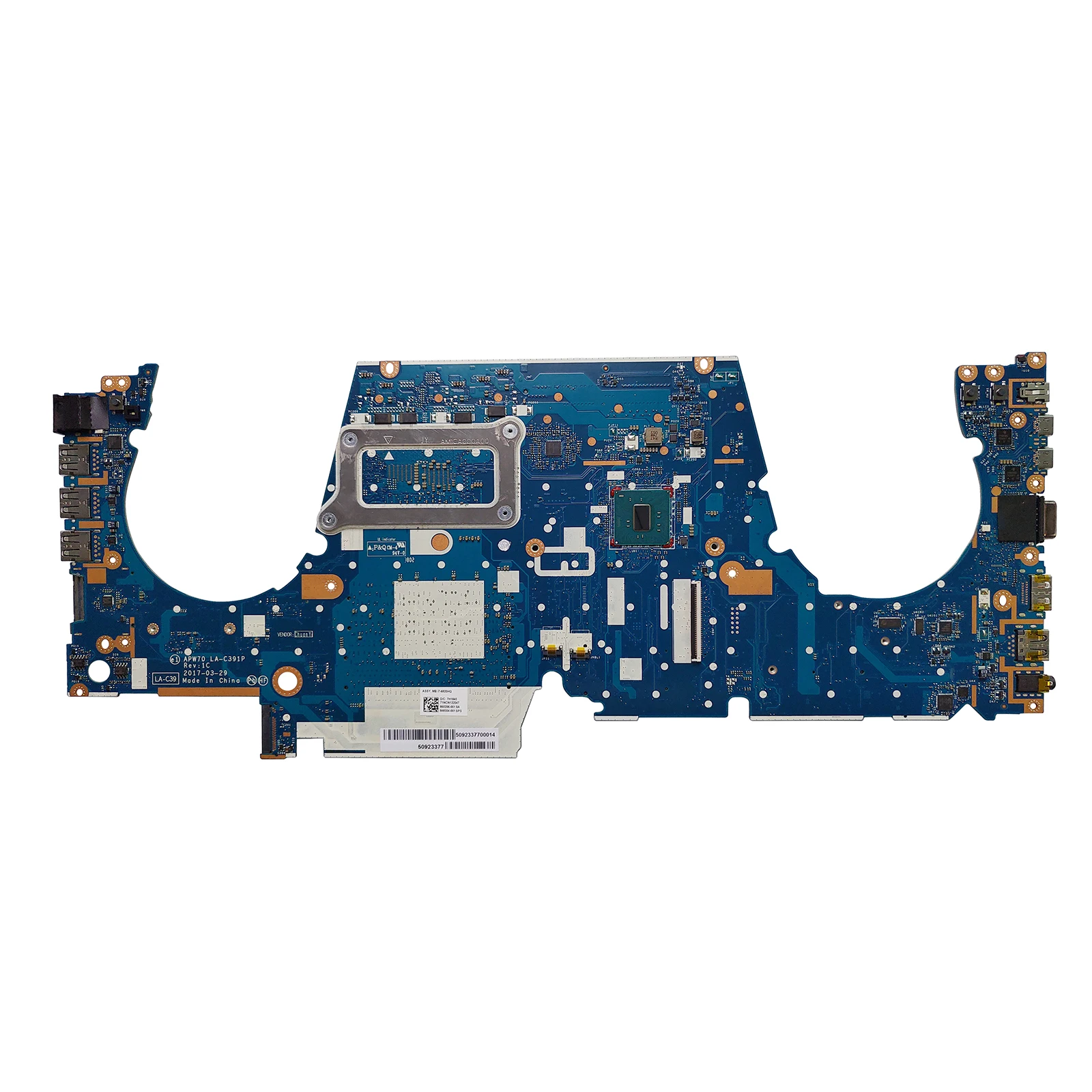 848302-001 848304-001 для HP ZBook 17 G3 материнская плата i7-6820HQ LA-C391P
