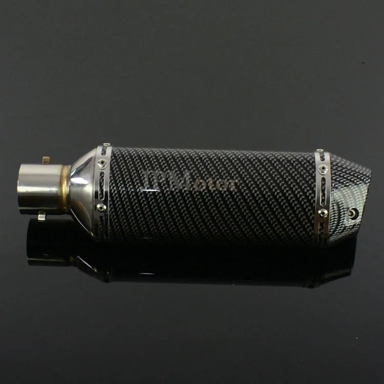 Jpmotor 51 мм углеродного волокна скутер выхлопных газов