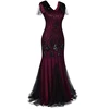 Burgundy/black