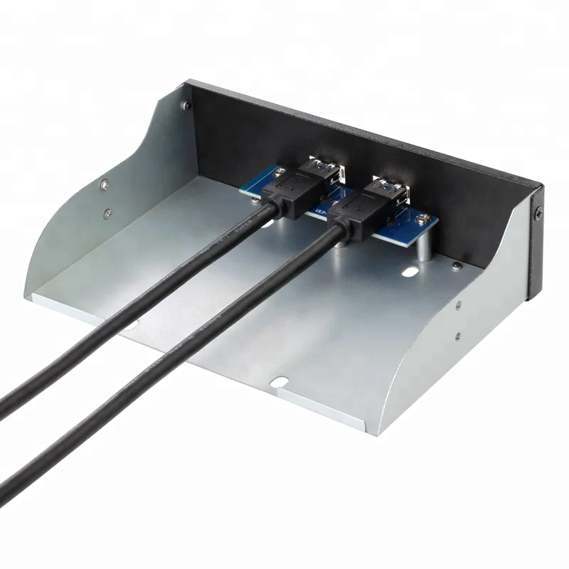 Ult-unite 5,25 дюйма, 2 порта USB 3,0, передняя панель для корпуса компьютера, CD ROM, расширение привода