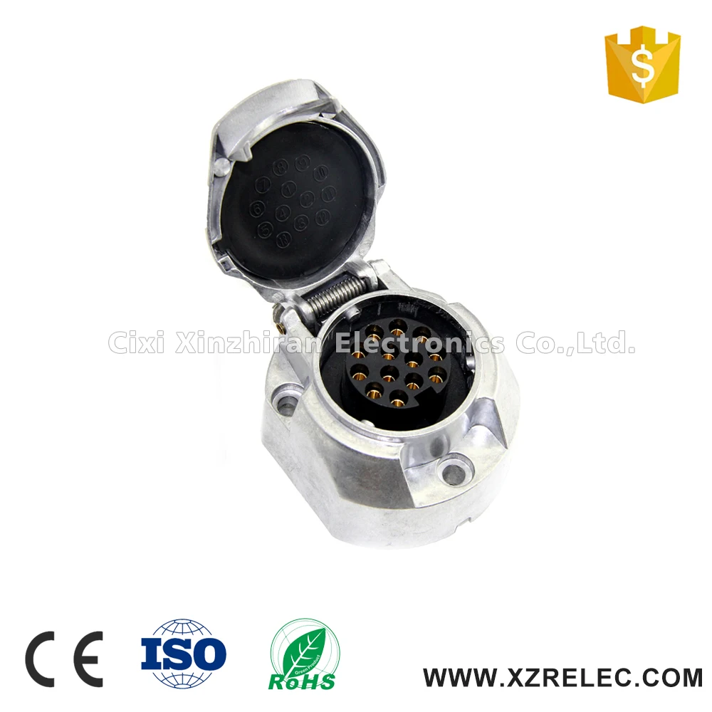 Мульти-полюс для прицепов сверхмощный прицеп разъемы 13 Pin розетка